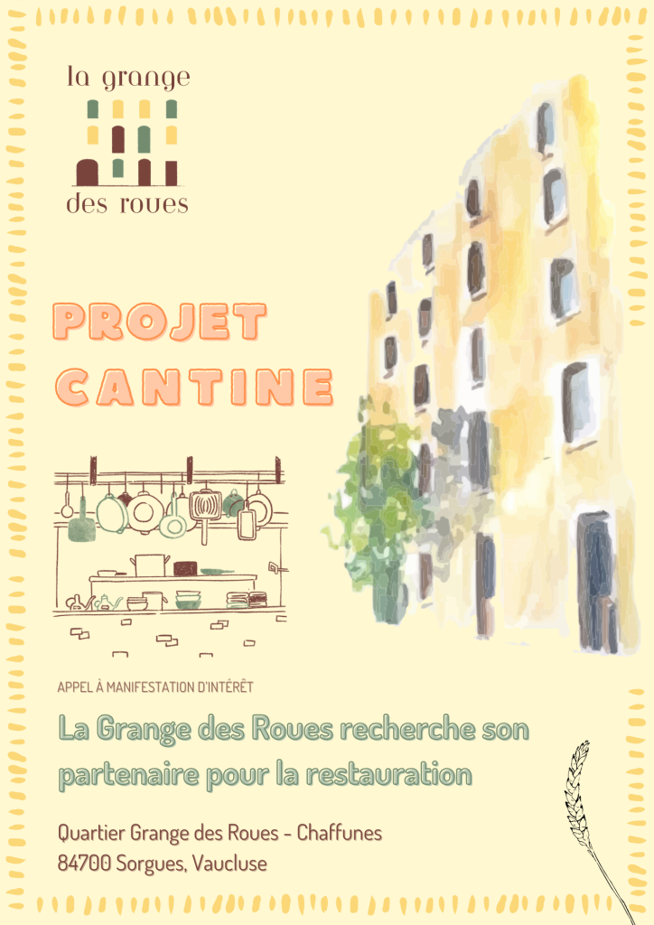 Appel à porteur de projet cantine
